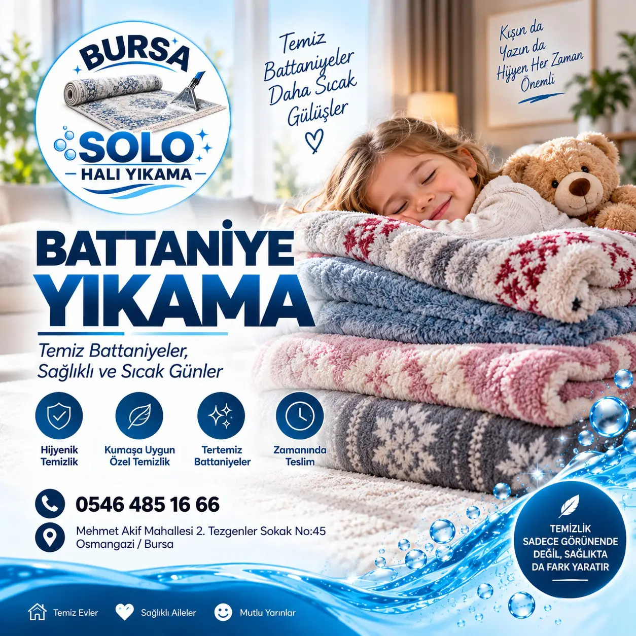 Battaniye Yıkama